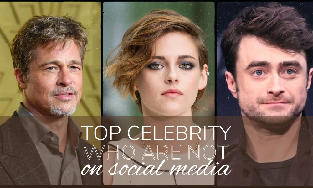 Celebs Not on Social Media